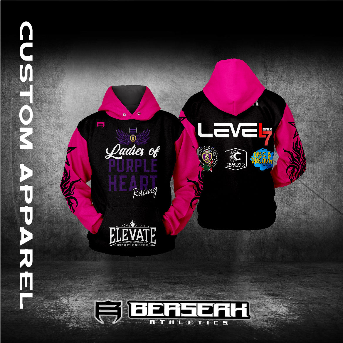 Purple Heart Ladies Tribal