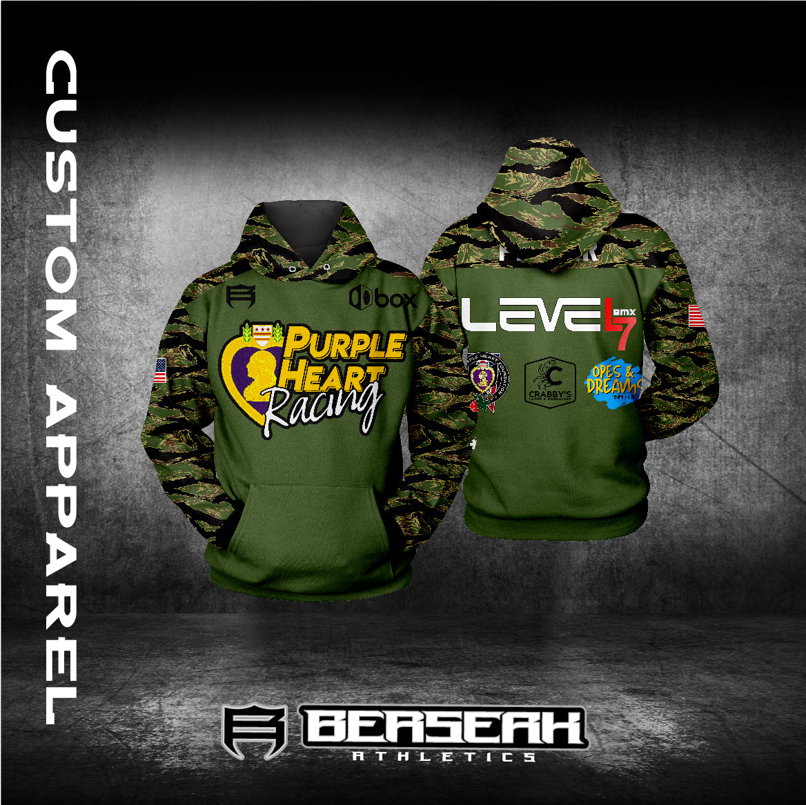 Purple Heart Racing Camo 2025