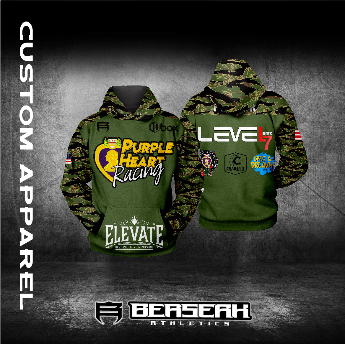 Purple Heart Racing Camo 2025