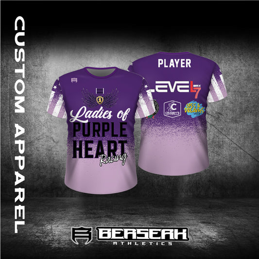 Purple Heart Ladies Stars