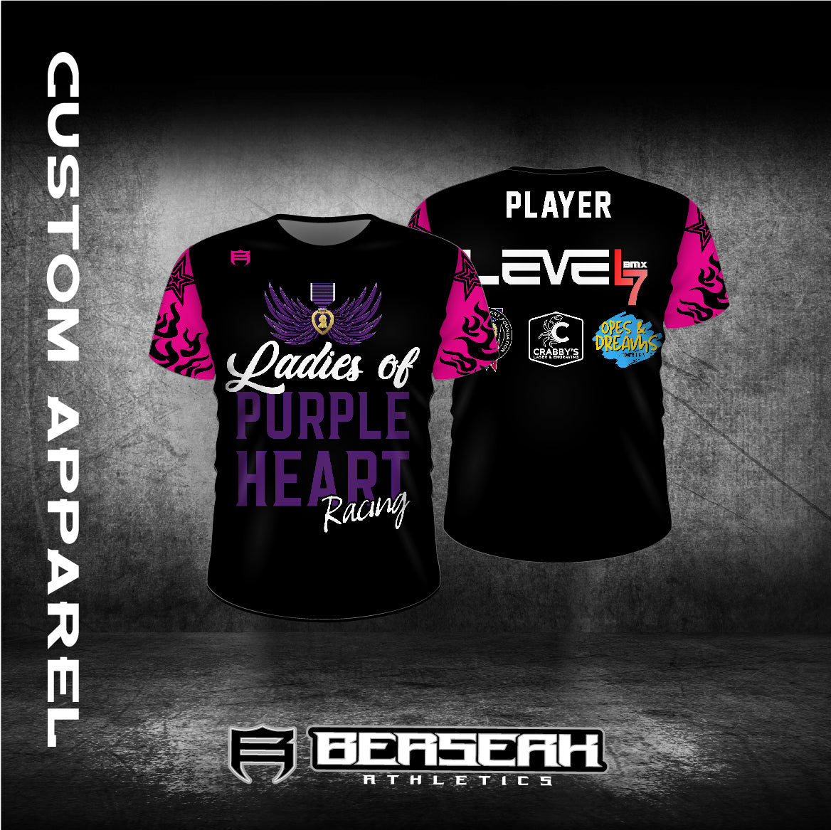 Purple Heart Ladies Tribal