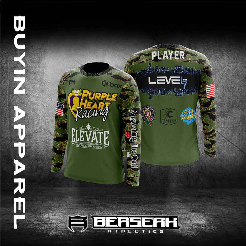 Purple Heart Racing Camo 2025