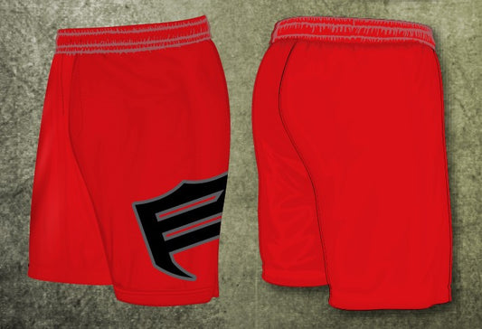 4 Way Stretch Micro Short | Red